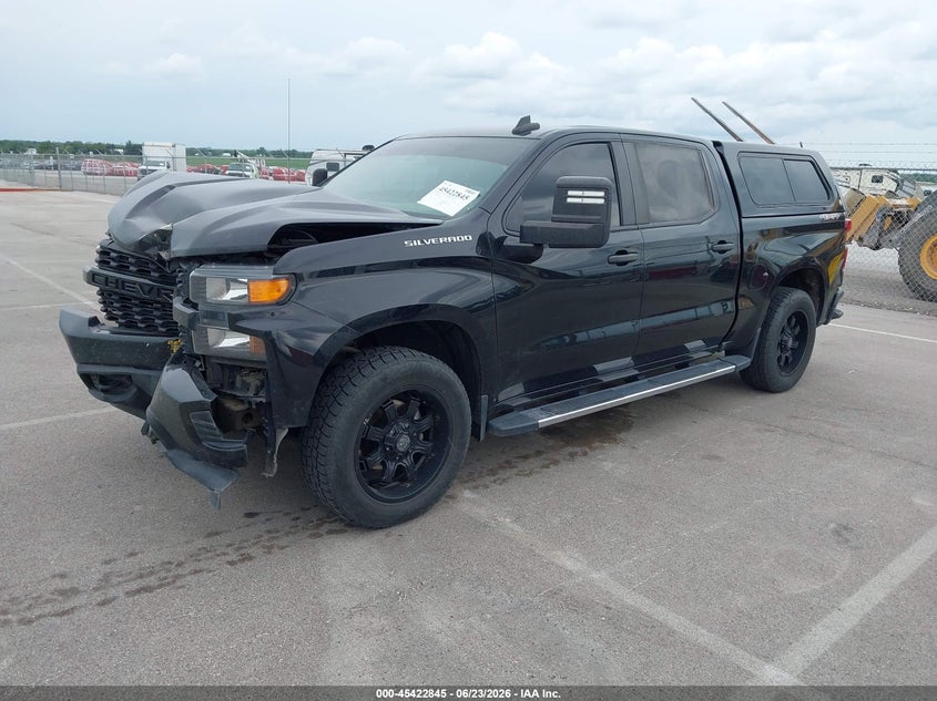 2019 Chevrolet Silverado 1500 Custom 3GCUYBEF0KG700859 photo 1