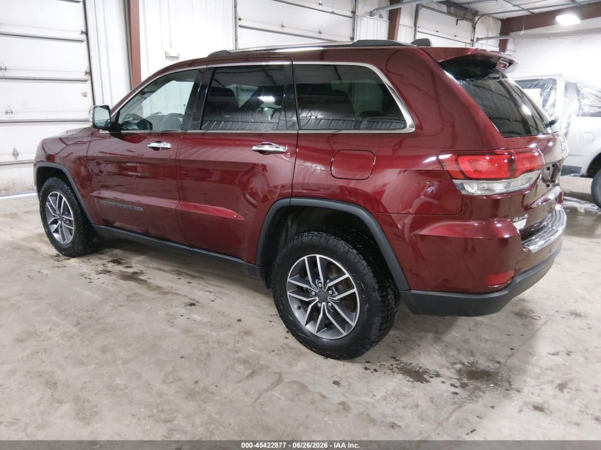 2020 JEEP GRAND CHEROKEE auction photo 3