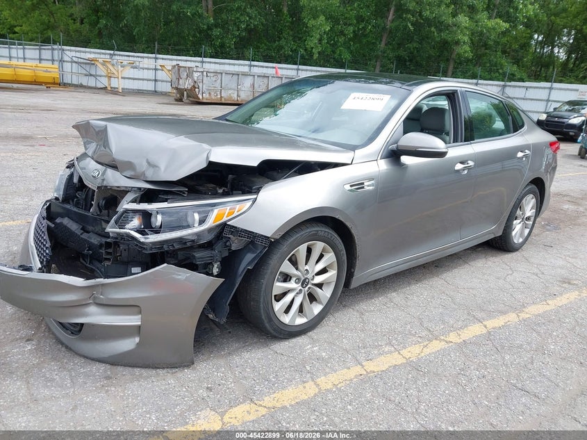 Vin: 5xxgu4l37gg056302, lot: 45920950, kia optima ex 20162