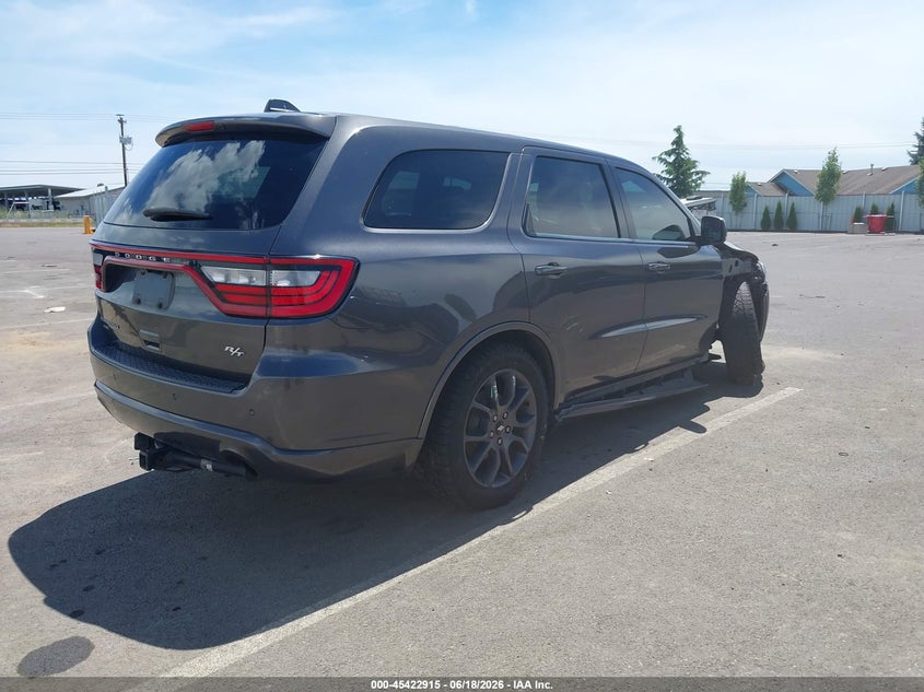 Vin: 1c4sdjct3hc783267, lot: 45920966, dodge durango r/t 20174