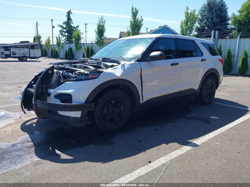 1FM5K8AB8LGB23857 2020 Ford Police Interceptor Utility photo 1