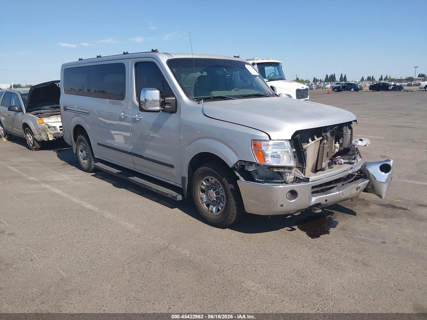 Vin: 5bzaf0aa3en162502, lot: 45921013, nissan nv passenger nv3500 hd sl v8 2014 img_1