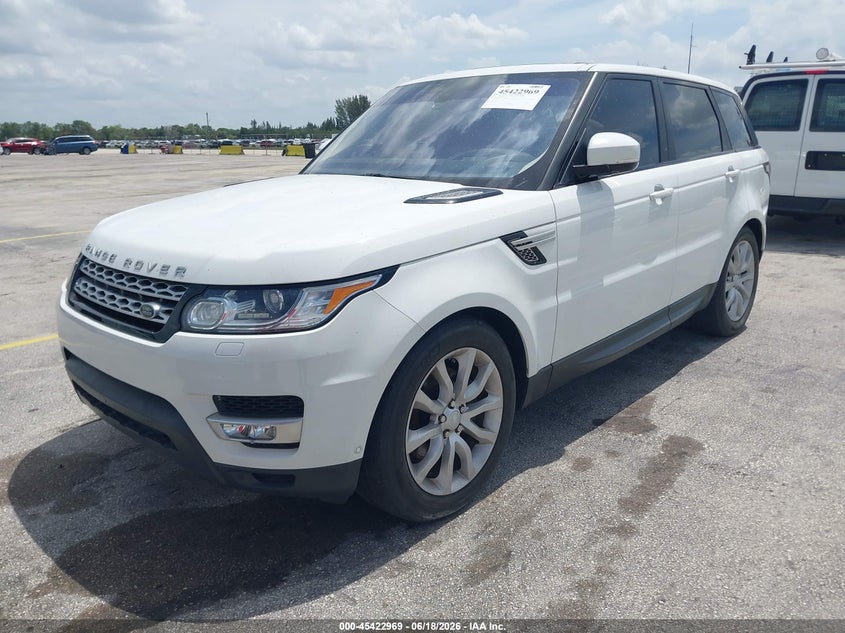 2016 Land Rover Range Rover Sport 3.0l V6 Supercharged Hse SALWR2VF8GA556871 photo 1