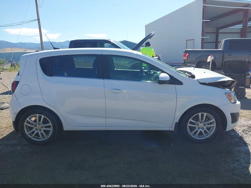 2013 Chevrolet Sonic Lt Auto VIN: 1G1JC6SH1D4248606 Lot: 45422992