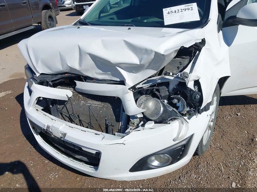 2013 Chevrolet Sonic Lt Auto VIN: 1G1JC6SH1D4248606 Lot: 45422992
