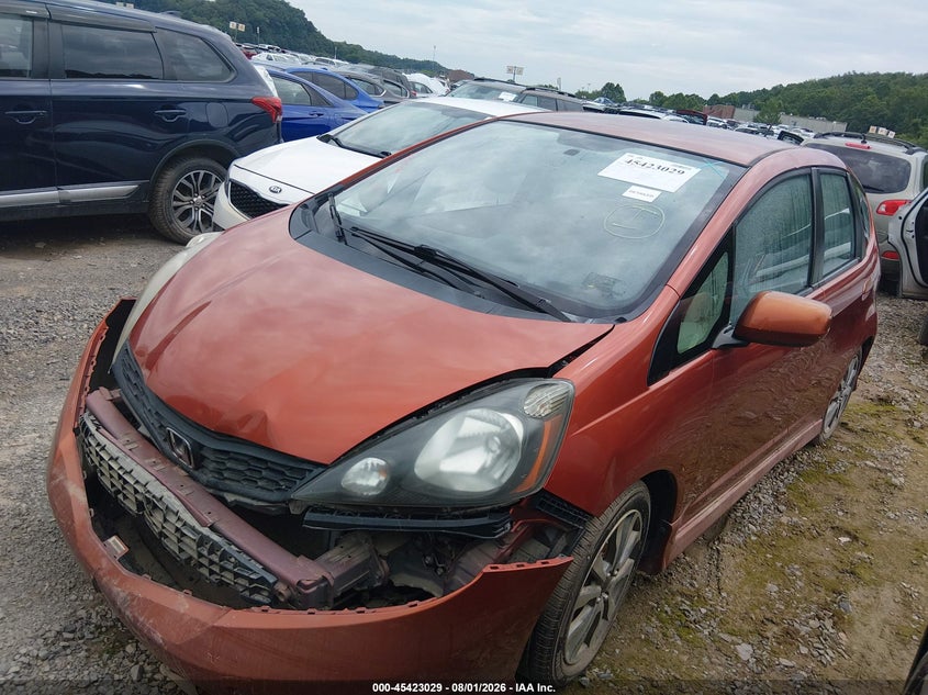 HONDA FIT 2012 VIN JHMGE8H5XCC007537