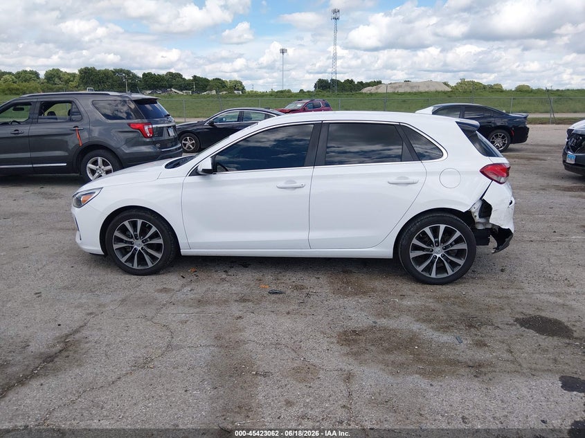 VIN KMHH35LE2JU022201 2018 HYUNDAI ELANTRA GT