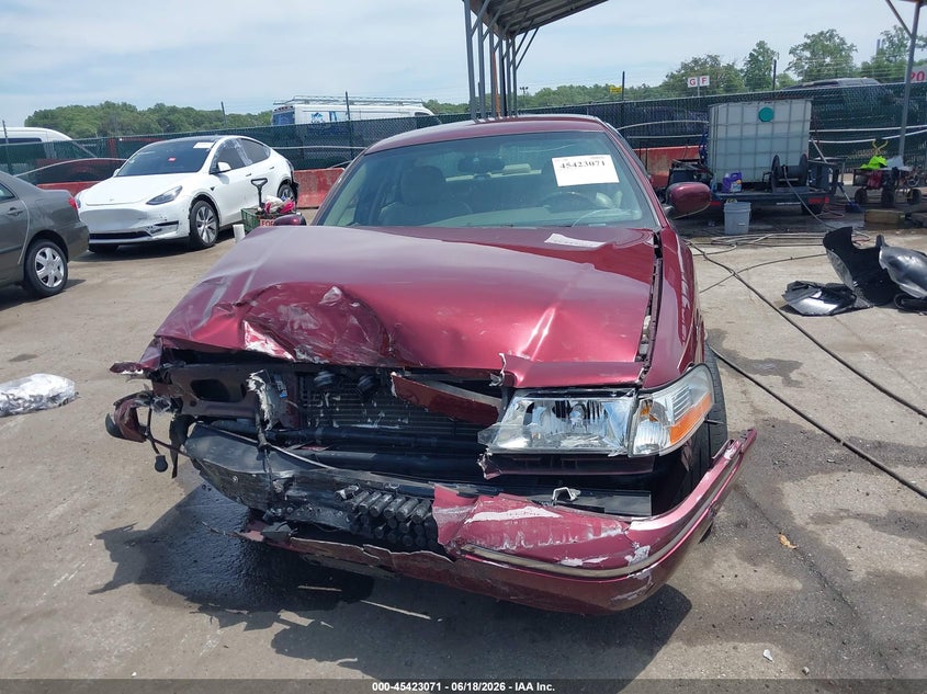 2004 Mercury Grand Marquis Ls VIN: 2MEHM75W94X621224 Lot: 45423071