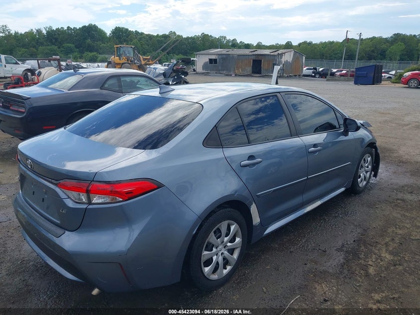 2020 TOYOTA COROLLA auction photo 4