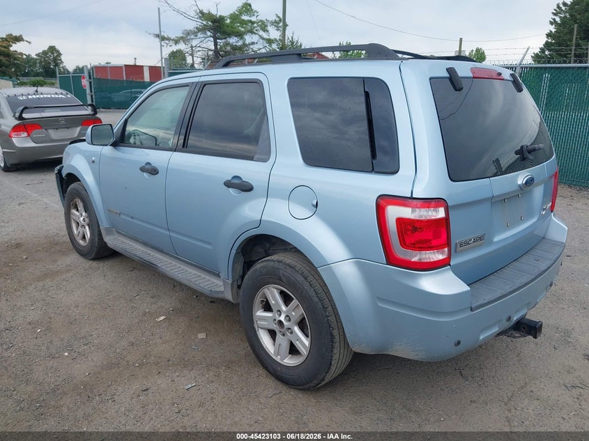 2008 FORD ESCAPE SPORT UTILITY VEHICLE 2.3L I-4 DOHC, 133HP