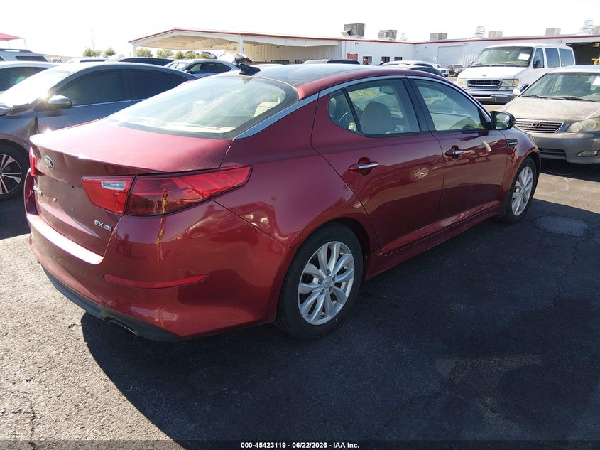 Vin: 5xxgn4a7xfg396545, lot: 45921170, kia optima ex 20154