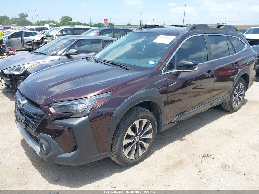 Vin: 4s4btgnd8r3173342, lot: 45921192, subaru outback limited xt 20242