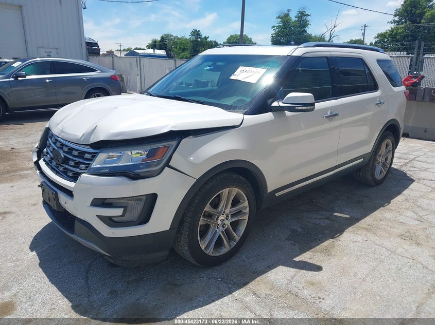 Vin: 1fm5k8f81ggb84681, lot: 45921224, ford explorer limited 20162