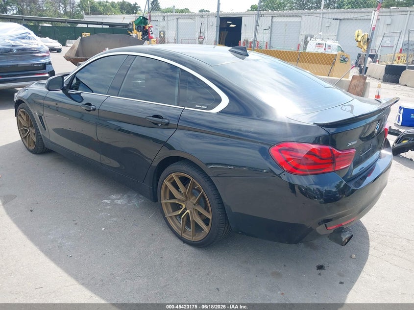Vin: wba4j3c58kbl09498, lot: 45921226, bmw 430i gran coupe xdrive 20193