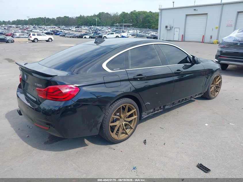 Vin: wba4j3c58kbl09498, lot: 45921226, bmw 430i gran coupe xdrive 20194