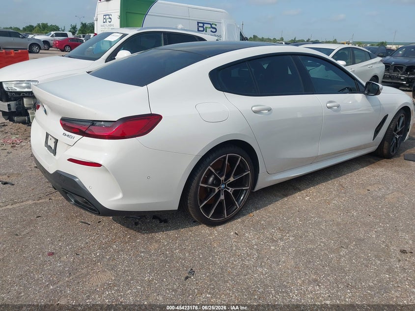 Vin: wbagv2c00rcr92091, lot: 45921227, bmw 840i gran coupe 20244