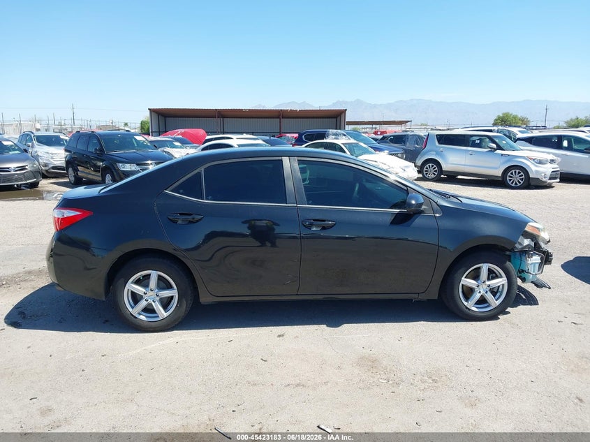 2015 TOYOTA COROLLA SEDAN 1.8L I-4 DOHC, VVT, 132HP