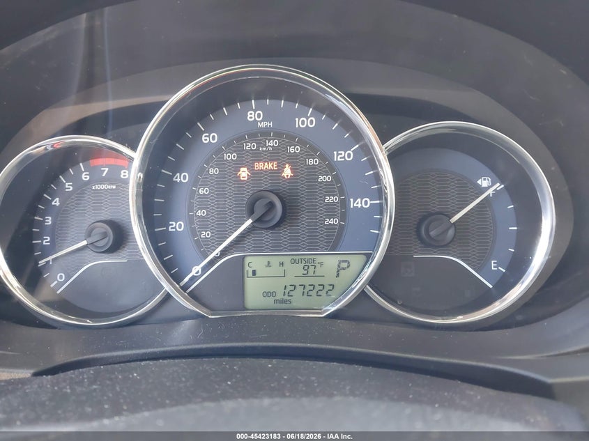 2015 TOYOTA COROLLA SEDAN 1.8L I-4 DOHC, VVT, 132HP