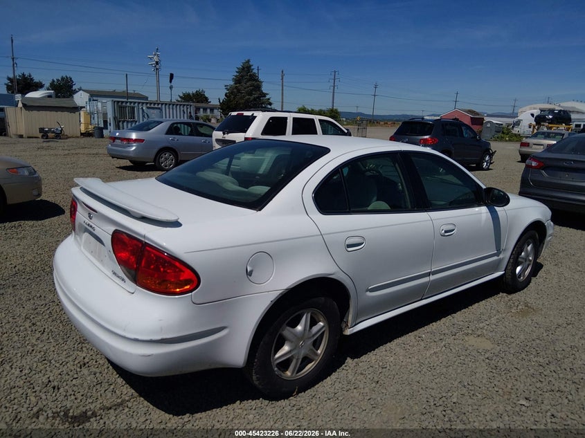 2004 OLDSMOBILE ALERO SEDAN 2.2L I-4 DOHC, 140HP