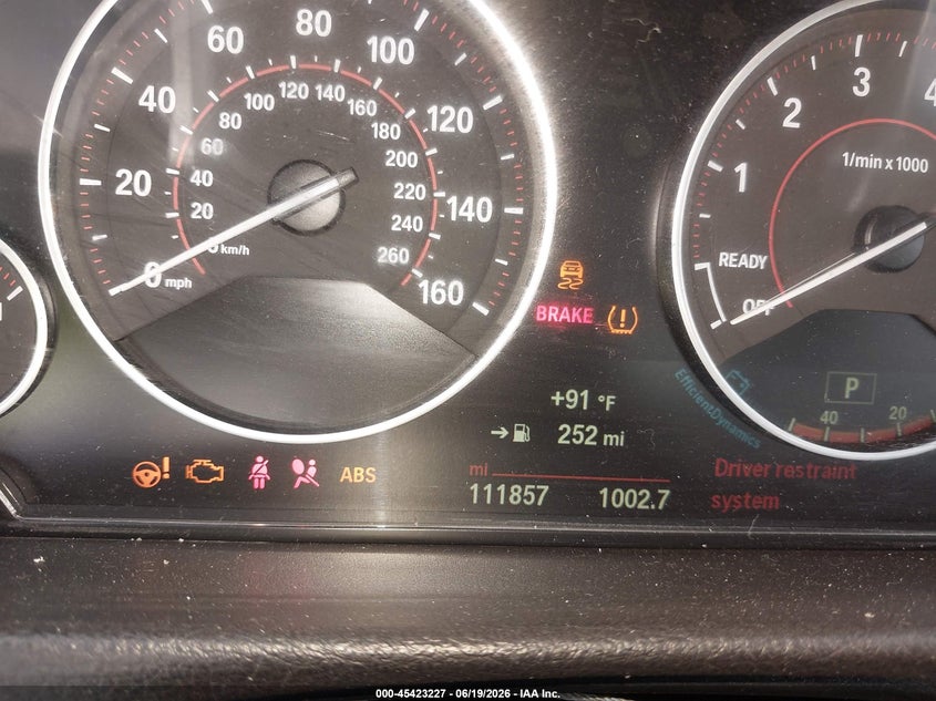BMW 328I 2015 VIN WBA3B5G57FNS12571