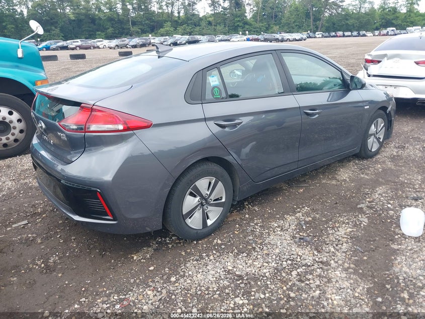 2018 HYUNDAI IONIQ HYBRID auction photo 4