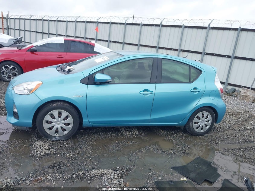 2013 Toyota Prius C Two VIN: JTDKDTB35D1044629 Lot: 45423263