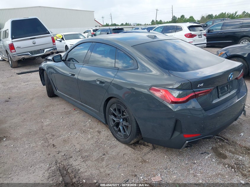 Vin: wby73aw03pfn73287, lot: 45921323, bmw i4 edrive40 20233