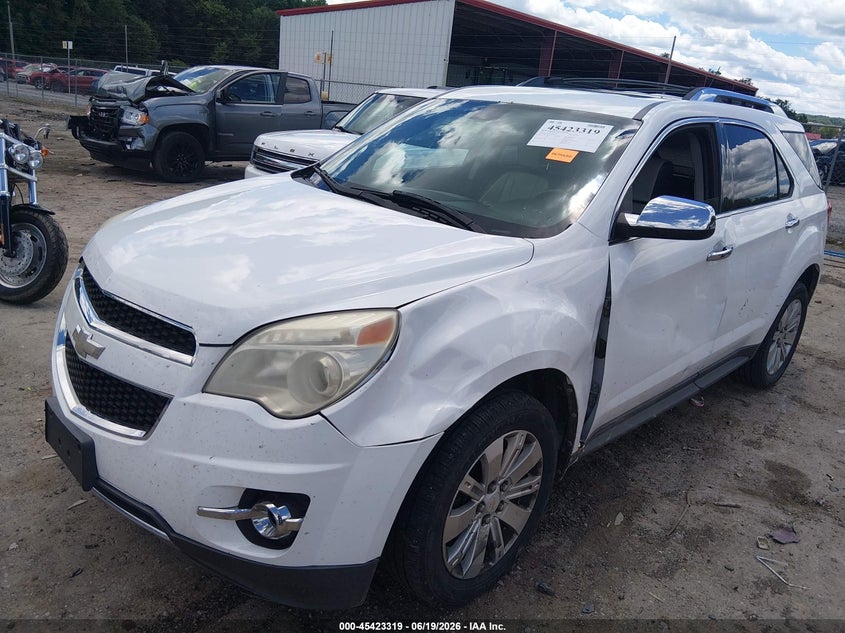 2010 Chevrolet Equinox, Front End, IAAI, VIN 2CNFLGEY5A6387710 — photo 2