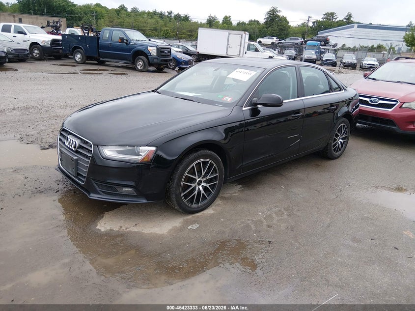 Vin: waubfafl2dn008220, lot: 45921384, audi a4 2.0t premium 20132