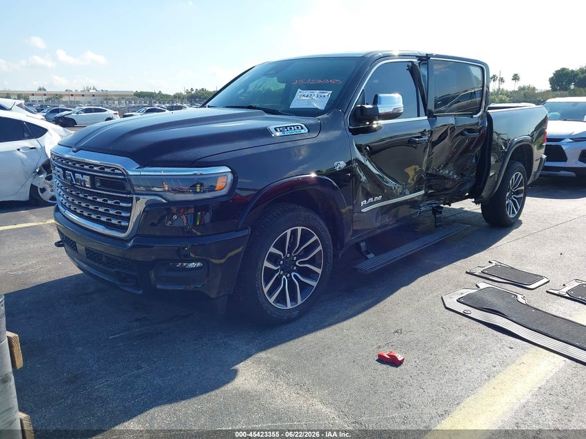Vin: 1c6srfht7tn304473, lot: 45921406, ram 1500 limited  4x4 5'7 box 20262