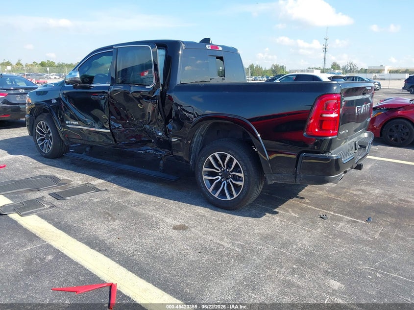 Vin: 1c6srfht7tn304473, lot: 45921406, ram 1500 limited  4x4 5'7 box 20263