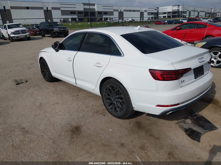 Vin: waugmaf41kn004211, lot: 45921446, audi a4 40 premium 20193
