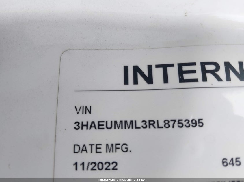 2024 INTERNATIONAL MV TRUCK N/A