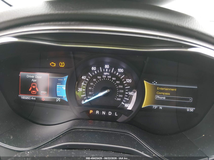 2020 FORD FUSION SEDAN 1.5L I-4 DI, DOHC, VVT, TURBO, 181HP