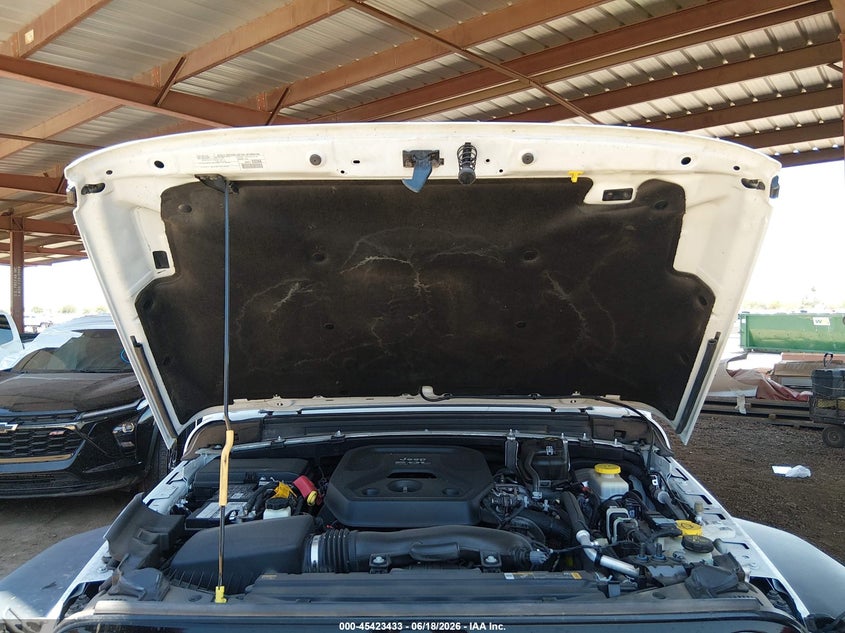 2021 Jeep Wrangler Unlimited Willys Sport 4X4 VIN: 1C4HJXDN7MW817340 Lot: 45423433