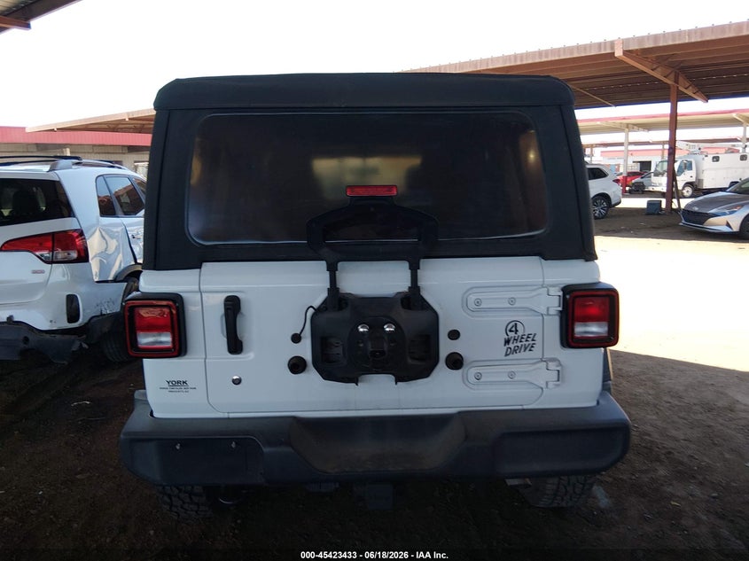 2021 Jeep Wrangler Unlimited Willys Sport 4X4 VIN: 1C4HJXDN7MW817340 Lot: 45423433