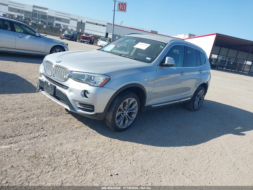 Vin: 5uxwx7c57g0r17807, lot: 45921506, bmw x3 xdrive35i 20162