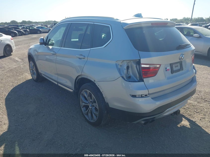 Vin: 5uxwx7c57g0r17807, lot: 45921506, bmw x3 xdrive35i 20163