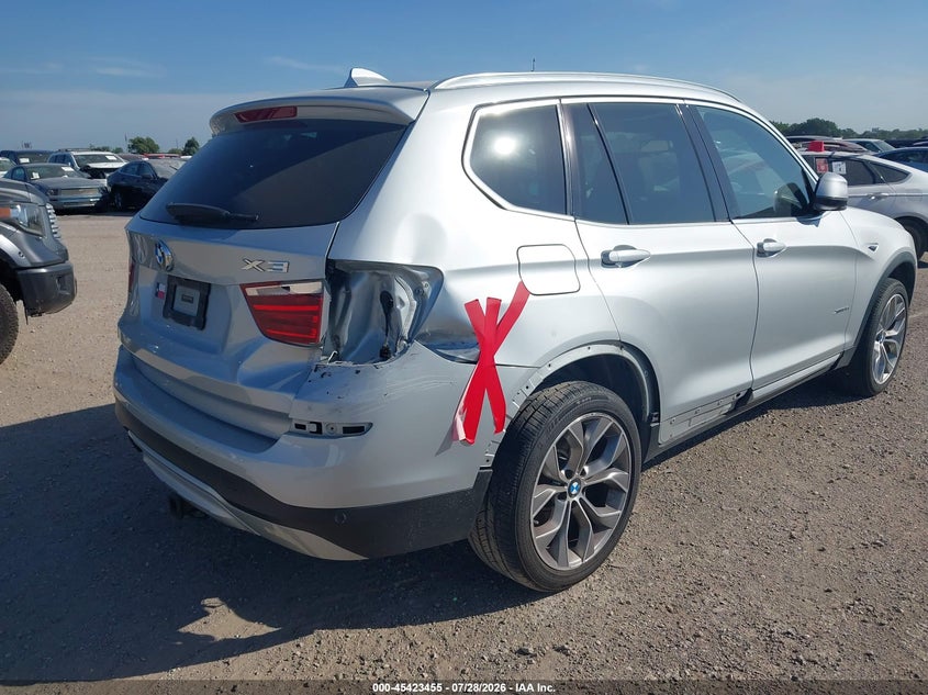 Vin: 5uxwx7c57g0r17807, lot: 45921506, bmw x3 xdrive35i 20164
