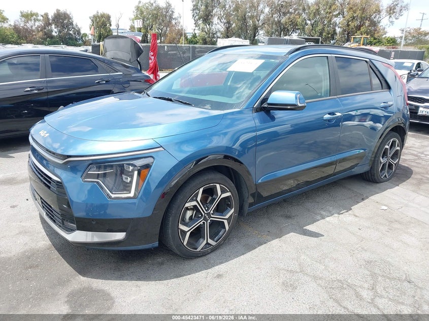 Vin: kndct3le8r5126104, lot: 45921522, kia niro sx touring 20242