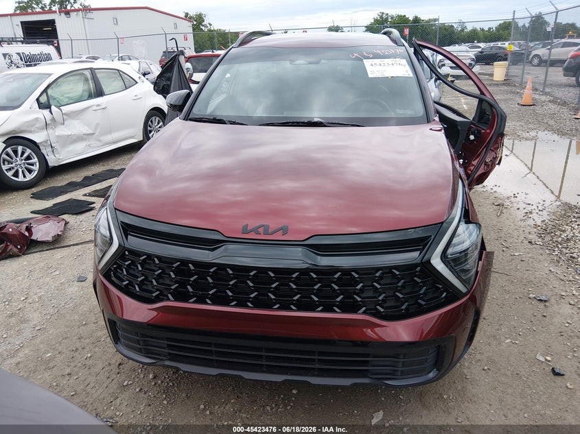 2025 Kia Sportage X-Line VIN: 5XYK6CDF4SG254539 Lot: 45423476