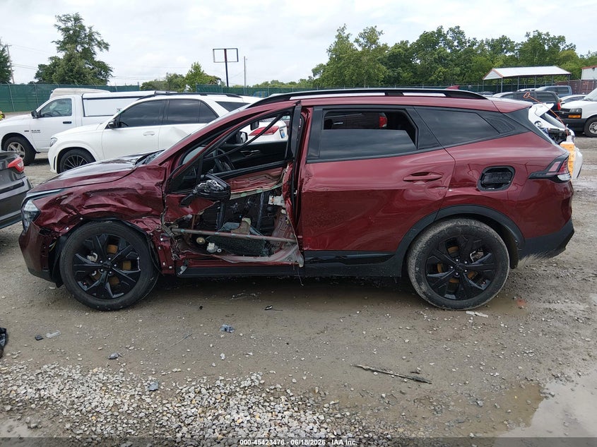 2025 Kia Sportage X-Line VIN: 5XYK6CDF4SG254539 Lot: 45423476