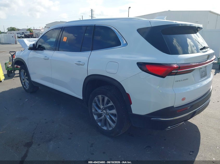 Vin: 5gaerars3sj111629, lot: 45921531, buick enclave preferred fwd 20253