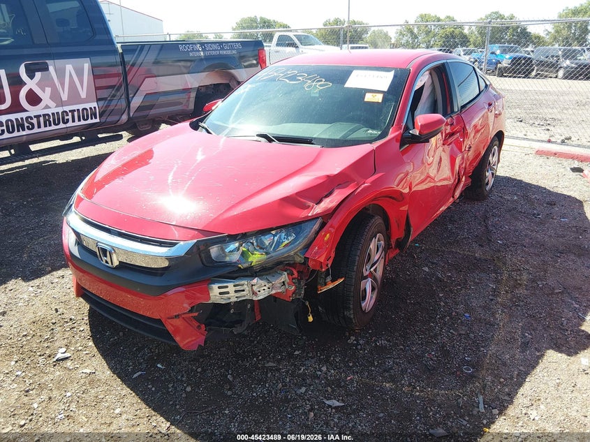 2016 HONDA CIVIC auction photo 2