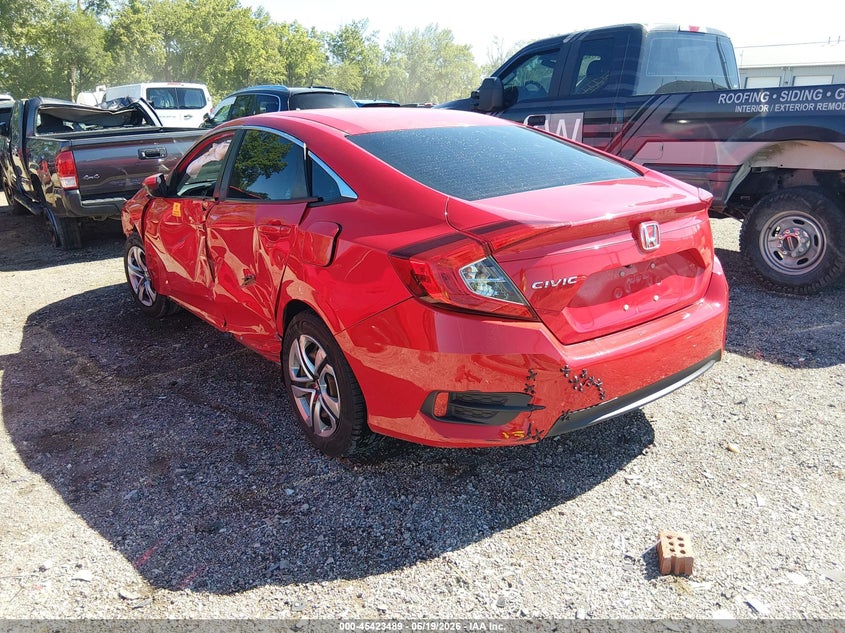 2016 HONDA CIVIC auction photo 3