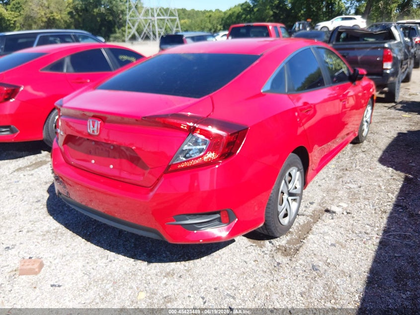2016 HONDA CIVIC auction photo 4