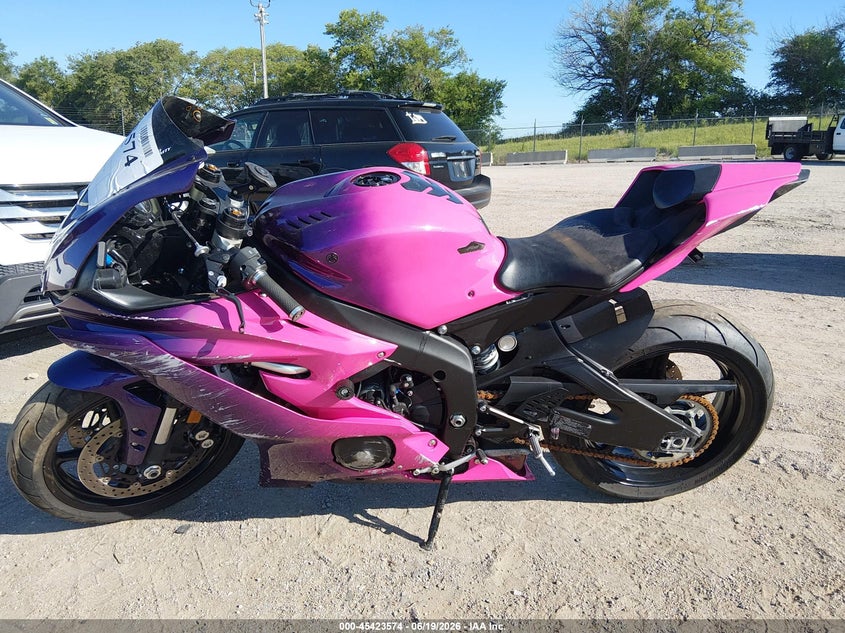2020 Yamaha Yzfr6 VIN: JYARJ28E7LA007019 Lot: 45423574