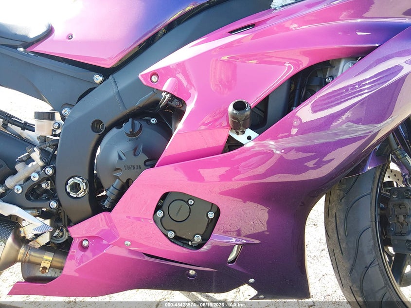 2020 Yamaha Yzfr6 VIN: JYARJ28E7LA007019 Lot: 45423574