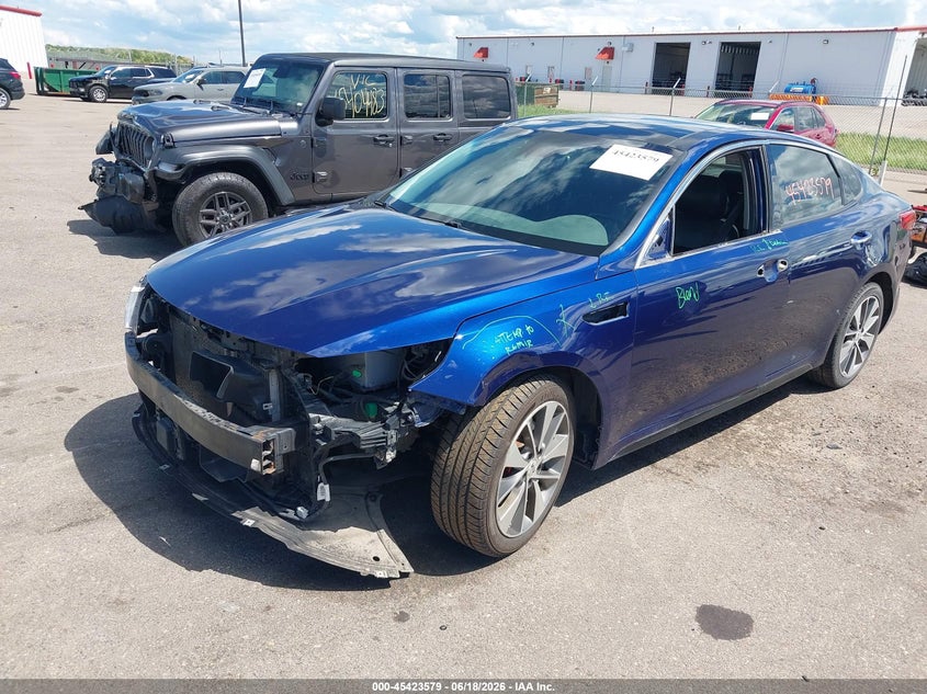 Vin: 5xxgw4l2xgg087903, lot: 45921630, kia optima sx turbo 20162
