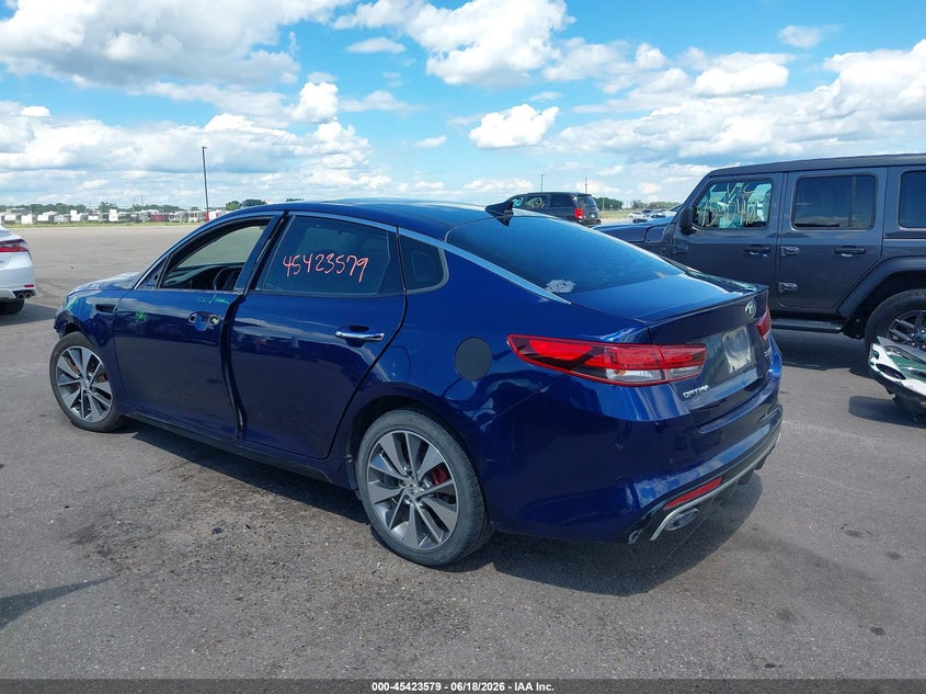 Vin: 5xxgw4l2xgg087903, lot: 45921630, kia optima sx turbo 20163